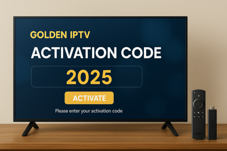 Golden IPTV Pro Activation Code 2025: The Complete Setup Guide